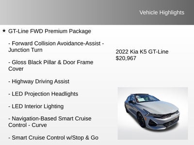 2022 Kia K5 GT-Line