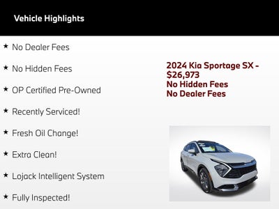 2024 Kia Sportage SX