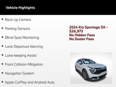 2024 Kia Sportage SX