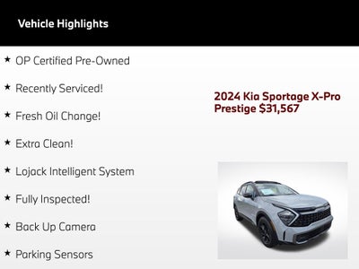 2024 Kia Sportage X-Pro Prestige