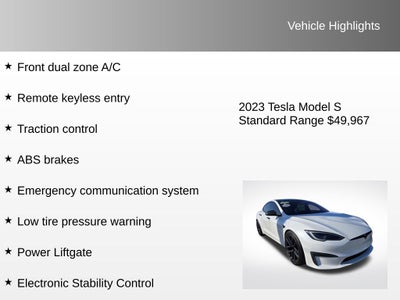 2023 Tesla Model S Standard Range