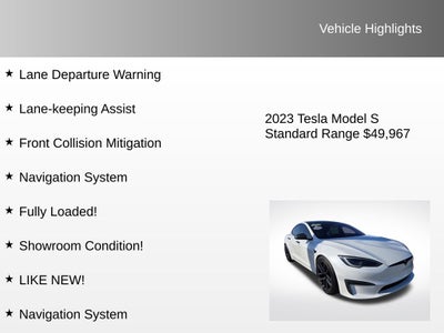 2023 Tesla Model S Standard Range