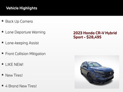 2023 Honda CR-V Hybrid Sport