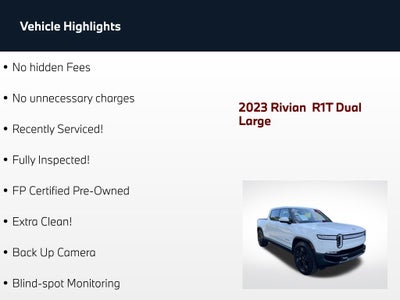 2023 Rivian R1T Adventure