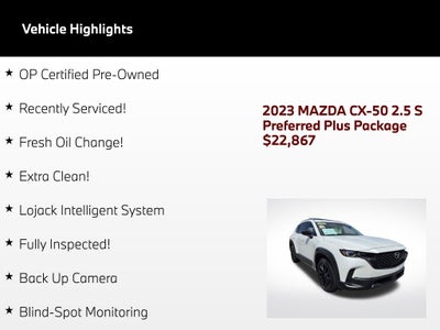 2023 Mazda Mazda CX-50 2.5 S Preferred Plus Package