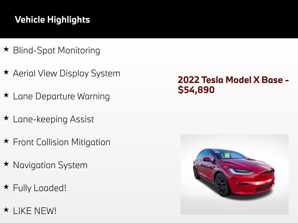 2022 Tesla Model X Base