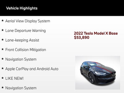 2022 Tesla Model X Base