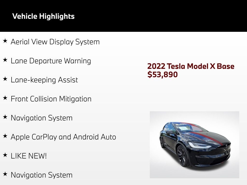 2022 Tesla Model X Base