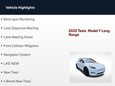 2025 Tesla Model Y Long Range
