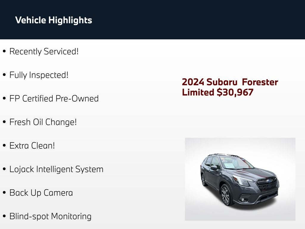 2024 Subaru Forester Limited