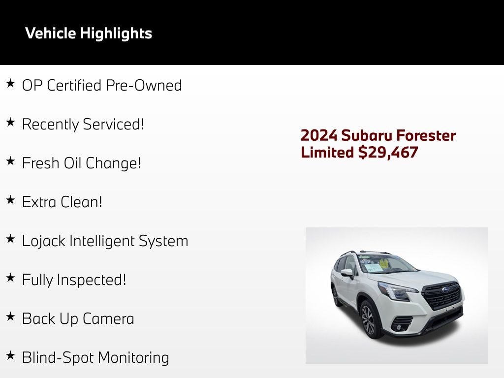 2024 Subaru Forester Limited