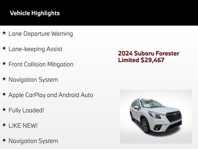 2024 Subaru Forester Limited