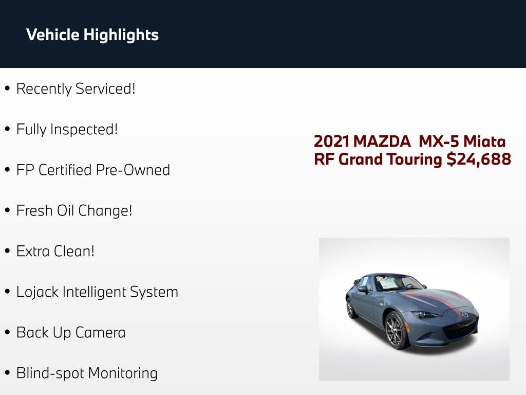 2021 Mazda Mazda Miata RF Grand Touring