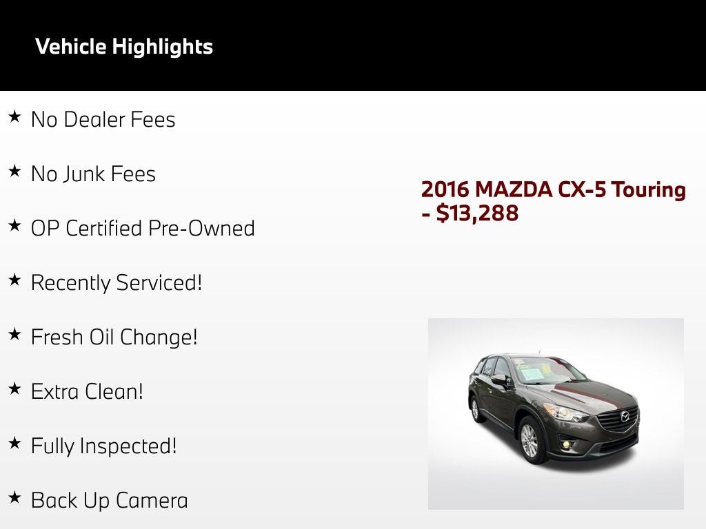 2016 Mazda Mazda CX-5 Touring
