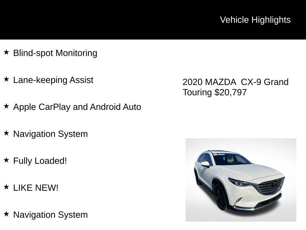 2020 Mazda Mazda CX-9 Grand Touring