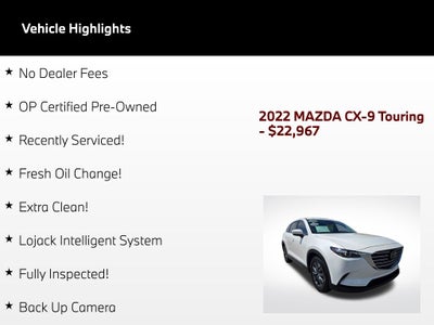 2022 Mazda Mazda CX-9 Touring