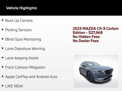 2023 Mazda Mazda CX-9 Carbon Edition