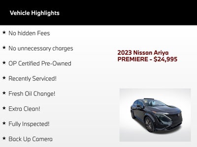 2023 Nissan Ariya PREMIERE