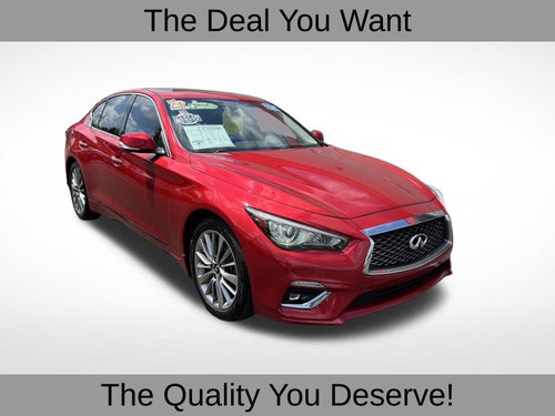2022 INFINITI Q50 LUXE