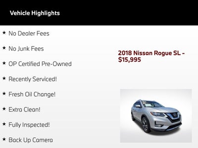 2018 Nissan Rogue SL