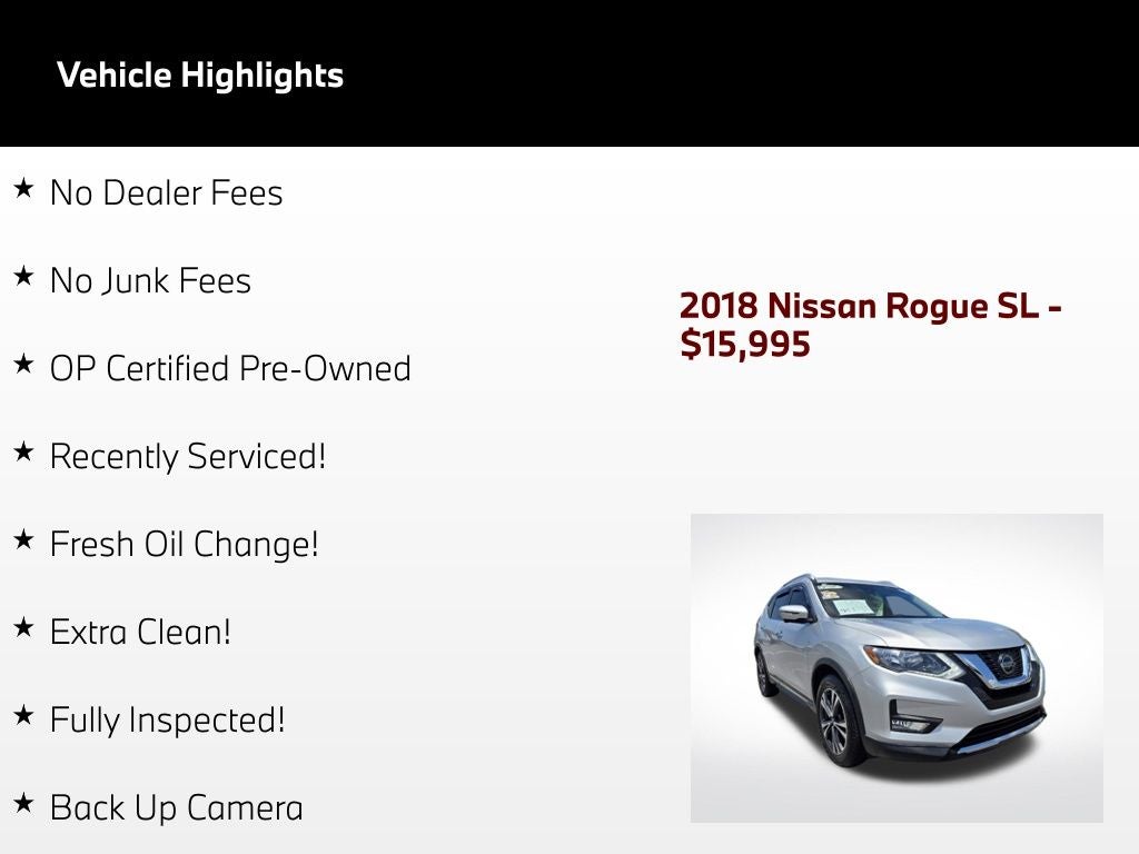 2018 Nissan Rogue SL