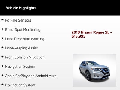 2018 Nissan Rogue SL