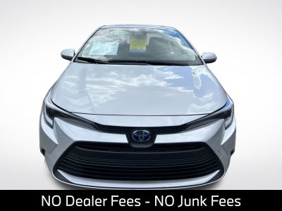 2024 Toyota Corolla Hybrid XLE