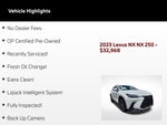 2023 Lexus NX 250 Base