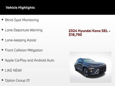 2024 Hyundai Kona SEL