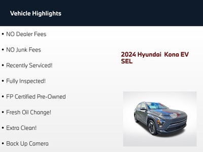 2024 Hyundai Kona Electric SEL