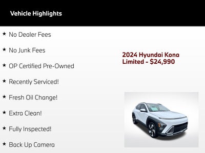 2024 Hyundai Kona Limited