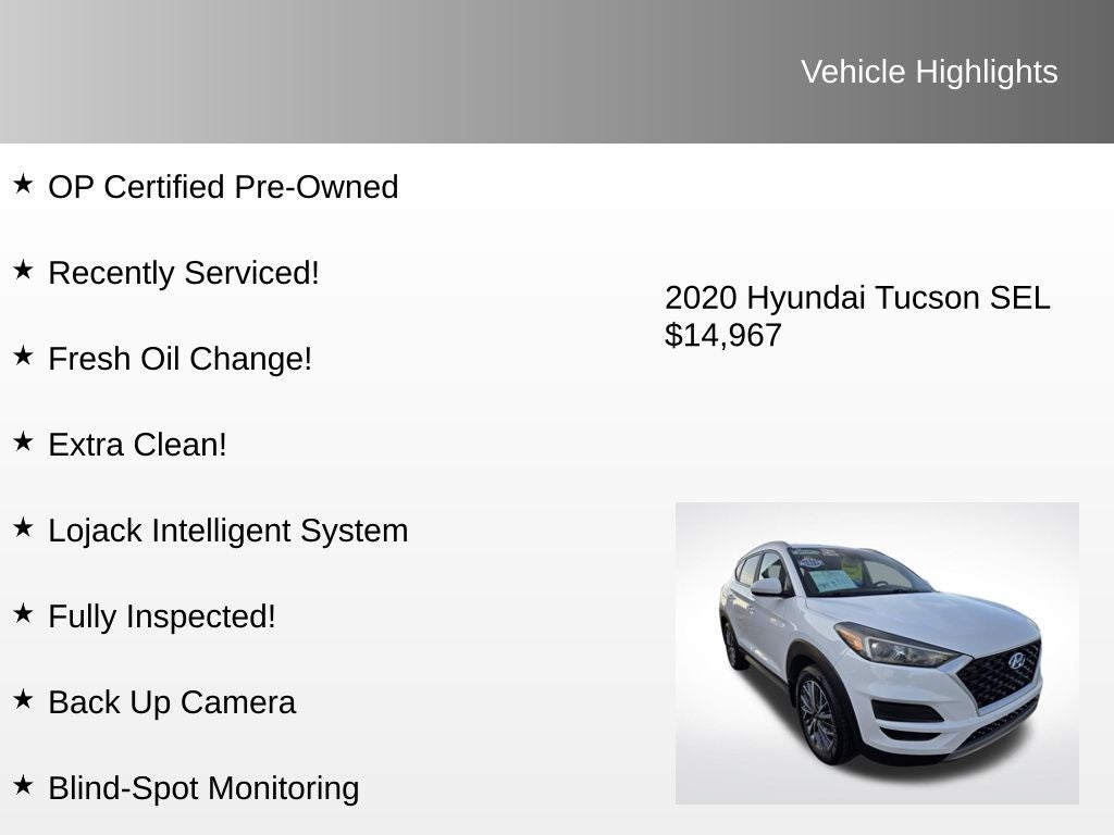 2020 Hyundai Tucson SEL