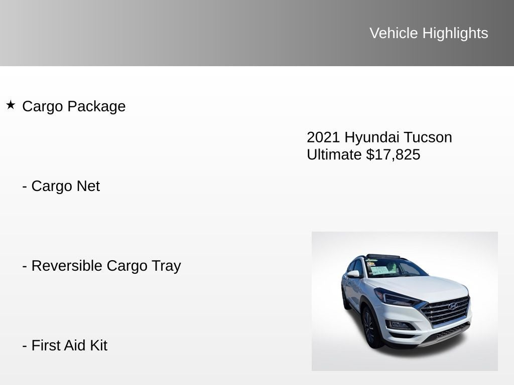 2021 Hyundai Tucson Ultimate