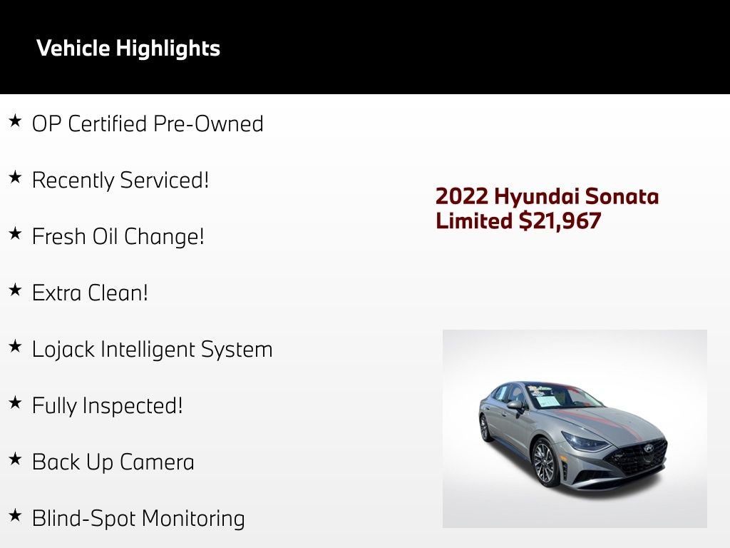 2022 Hyundai Sonata Limited