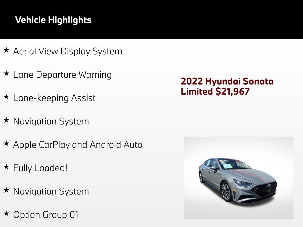 2022 Hyundai Sonata Limited