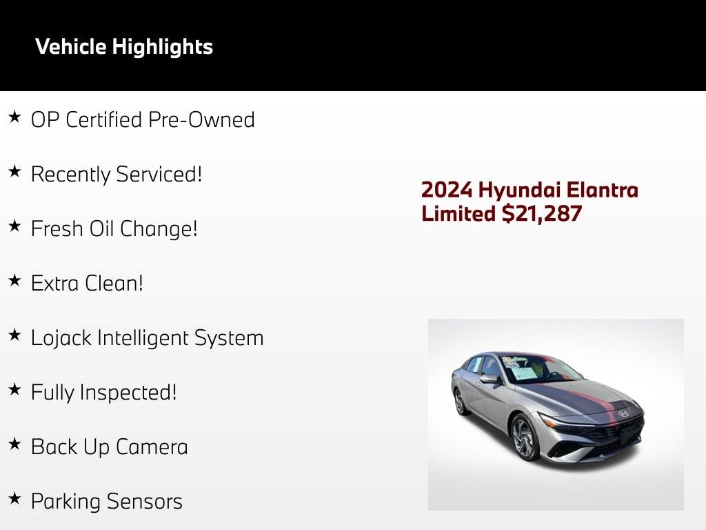 2024 Hyundai Elantra Limited