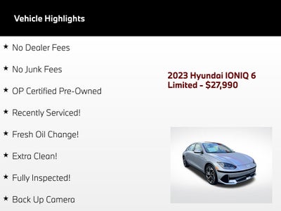 2023 Hyundai IONIQ 6 Limited