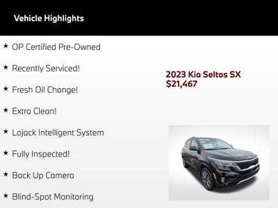 2023 Kia Seltos SX