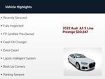 2022 Audi A5 Sportback Prestige S Line quattro
