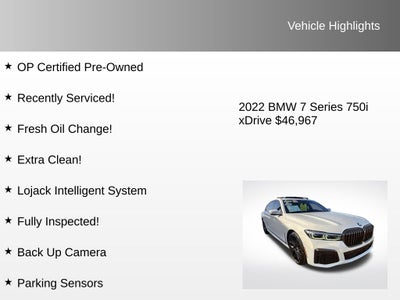 2022 BMW 7 Series 750i xDrive