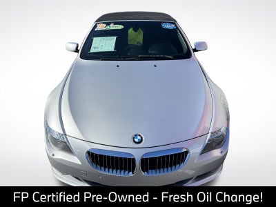 2008 BMW 6 Series 650i