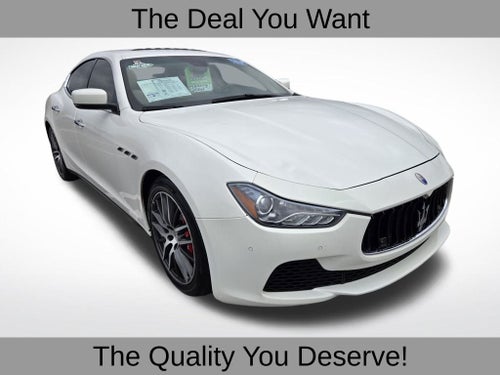 2015 Maserati Ghibli S Q4