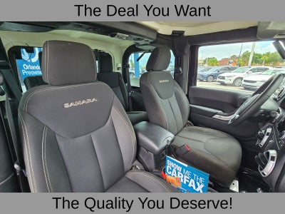 2016 Jeep Wrangler Sahara